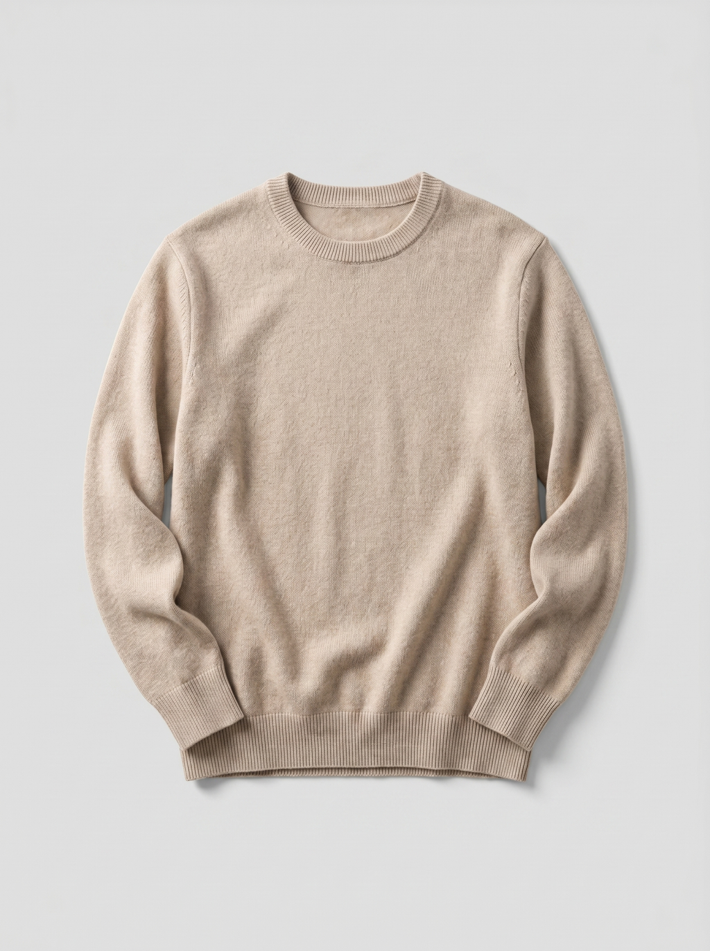 The Classic Men's Crewneck – 100% Pure Mongolian Cashmere