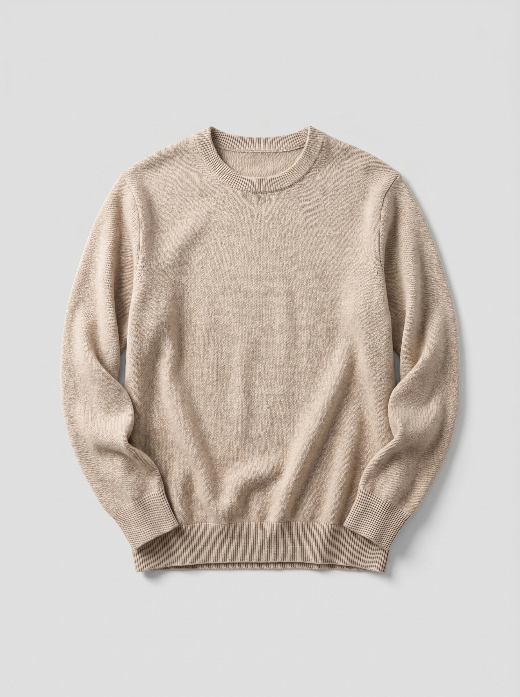 The Classic Men's Crewneck – 100% Pure Mongolian Cashmere
